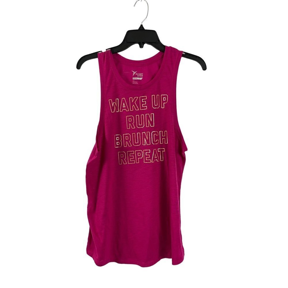 Old Navy Active Women's Fuchsia Workout Tank Top